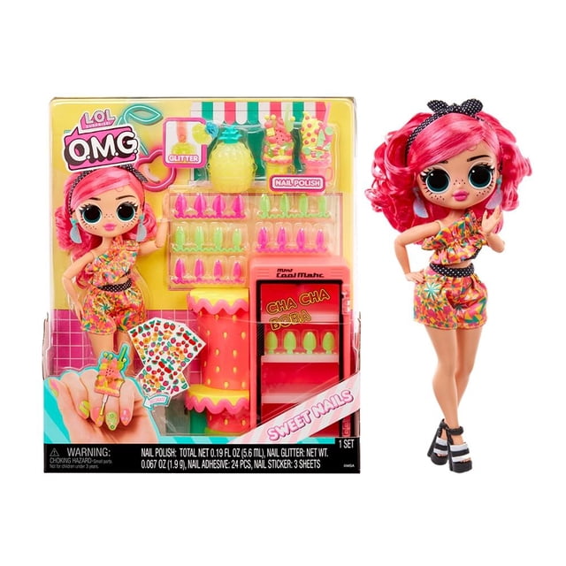 Muñeca LOL Surprise OMG Uñas Pinky Pops