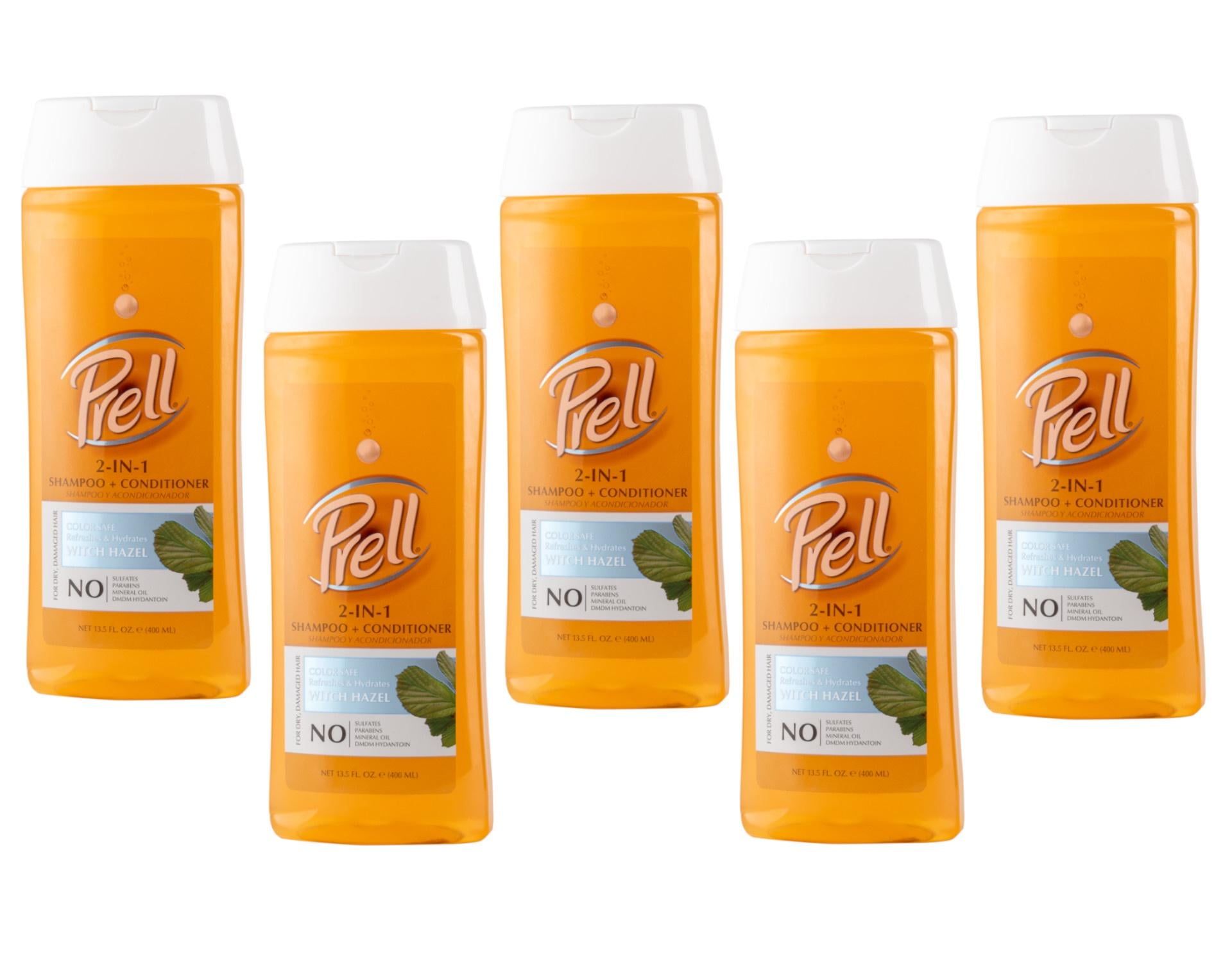 Prell Witch Hazel Color Safe Refreshes & Hydrates 2-in-1 Shampoo +