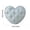 Light Blue, variant on Tarmeek Vintage Plaid Heart Shaped Cushion, 20x20 Inch Polyester Throw Pillow with PP Cotton Filling, Soft Light Blue Decorative Pillow for Couch Sofa Bedroom Living Room