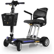 Golden Technologies Buzzaround Carry On FOLDING-FLAT Travel Mobility Scooter Blue