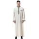 thumbnail image 1 of Hombres Islámicos Sauditas Musulmanes Túnica Larga Dubai Árabe Thobe Kaftan Ropa, 1 of 4