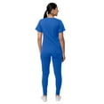 thumbnail image 2 of Adar Pro Flawless Plus Scrub Set For Women - Elevated V-Neck Top & Jogger Scrub Pants, 2 of 7