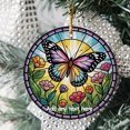 thumbnail image 2 of A Butterfly in Flight Ornament – Custom Text Christmas Ornament for Family & Friends, Man or Woman, Christmas 2025 Tree Decoration, 2 of 4