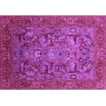 thumbnail image 1 of Ahgly Company Indoor Rectangle Oriental Pink Traditional Area Rugs, 7' x 10', 1 of 4