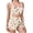 Beige-f, variant on JSGEK Womens Star Pattern Pajama Sets Sleeveless Design Soft Fabric Relaxed Silhouette for Home Relaxation White L