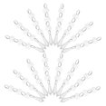 thumbnail image 5 of Pretyzoom 20Pcs Clear Acrylic Crystal Decoration Pendant for Wedding Anniversary and Party Hanging Decor, 5 of 7
