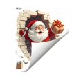 thumbnail image 3 of Calcomanías de pared de Papá , pegatinas navideñas modernas autoadhesivas de PVC, decoración navideña para el hogar, guardería, el sofá y el Estilo C, 3 of 8