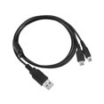 thumbnail image 1 of 2 in 1 USB Charging Cable Cord for Nintendo 3DS Lite DSI DSL 3DSXL Game Console-, 1 of 5