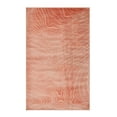 thumbnail image 5 of Modern Abstract Line Design Indoor Area Rug, 8' x 10', Coral, 5 of 6