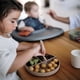thumbnail image 2 of Baby-Safe Complementary Food Dinner Plate Set with Silicone Suction Cup & Divided Tray - Food Grade & Easy to Use!, 2 of 4