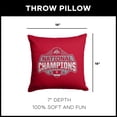 thumbnail image 5 of The Northwest Group Ohio State Buckeyes College Football Playoff 2024 National Champions 18" x 18" Tapestry Throw Pillow, 5 of 5
