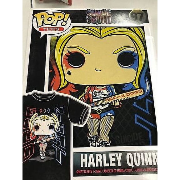 Funko Pop Tee Harley Quinn Walking Up Target Exclusive #97 Size XL