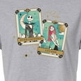 thumbnail image 3 of The Nightmare Before Christmas - Star Crossed Lover - Juniors Cropped Cotton Blend T-Shirt, 3 of 5