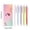 D, variant on 5 PCS Gel Pen Set - 0.5mm,Black Ink,Quick Dry,Fine Tip - Journaling Pens,Cute Retractable Gel Pens for Writing,Journaling,Office,Aesthetic Desk Accessories