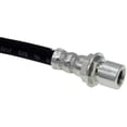 thumbnail image 3 of KarParts360 For GMC Jimmy 1998 1999 2000 Brake Hydraulic Hose | Black | Stamped Steel | Flexible Hose | 19.13 Inches Axis 1 Length | With Bracket | Replacement For 22163652, 8-22163-652-0, 3 of 5