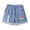 Sky Blue, variant on XEGLSBU Girls Shorts Size 14-16 with Pockets Toddler Girls' Summer Denim Shorts with Watermelon & Egg Embroidery Sky Blue Size 11-12 Years