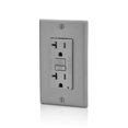 thumbnail image 4 of Leviton 013-GFTR2-0GY 20 Amp Grey Smartlock Pro Self-Test GFCI, 4 of 5