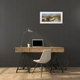 thumbnail image 3 of Frank, Assaf 32x16 White Modern Wood Framed Museum Art Print Titled - Tiber river through the city of Rome, Italy, 3 of 4