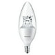 Philips Dimmable Chaud Blanc E12 Candélabre 40W Remplacement LED Ampoule (2 Pack) – image 2 sur 5