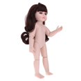 thumbnail image 1 of Muñeca Móvil para Girl Doll Parte Del Cuerpo Fabricación de Bricolaje - 45 Cm / 18 Pulgadas, 12 Articulaciones Que Hacen Post CUTICAT Cuerpo de muñeca desnuda, 1 of 7