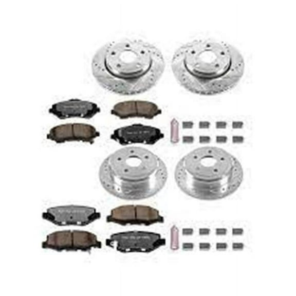 Powerstop  Front & Rear Truck & Tow Brake Kit