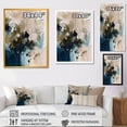 thumbnail image 4 of Designart "Blue Abstract Reflections I" Abstract Wall Decor, 4 of 5