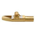 thumbnail image 1 of Brass Sax Mouthpiece, Alto Saxophone Mouthpiece Easy Installation with Cap for Wind Instrument, 1 of 7