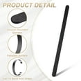 thumbnail image 3 of Uxcell 2 Pcs Bracelet Blanks 5/16" x 6" Stainless Steel Stamping Bangle Blanks, Black, 3 of 6
