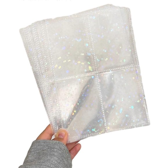 Photo Card Binder Kpop, Frosted Photocard Loose-Leaf Album,Postcards Photocards Camera