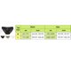 thumbnail image 3 of Gibobby Ropa interior bikini elástica para mujer Bragas lindas de encaje para mujer, bragas sin costuras de cintura , bragas sexis de malla transparente ultrafinas y calientes(Negro， M), 3 of 3