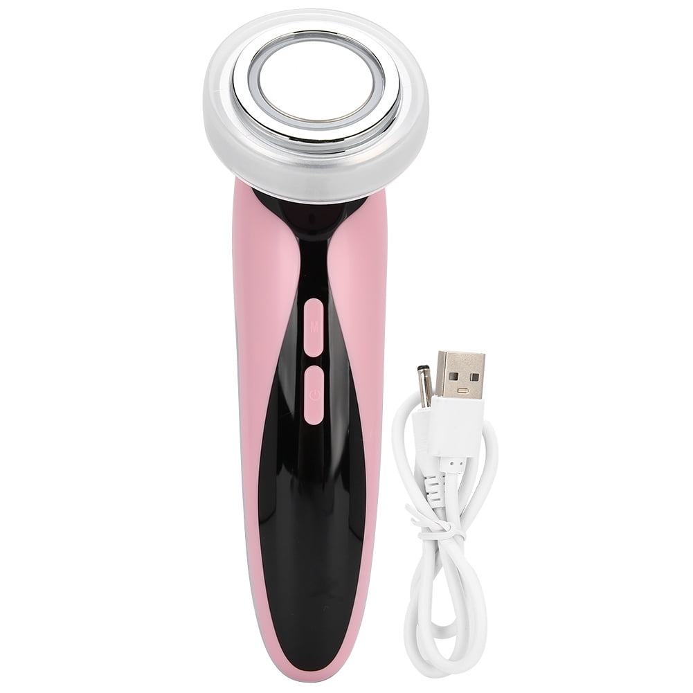 Haofy Red Blue Light Therapy Multi-function Pink EMS Face Machine, Skin Therapy Wand, Portable Household Dispels Man Woman For Soothing Massage