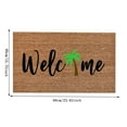 Yeetfub Clearance Mats for Front Door Outdoor Entry Funny To The Jungle Funny