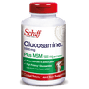 Schiff Glucosamine 1500mg Plus MSM and Hyaluronic Acid, 200 tablets - Joint Supplement