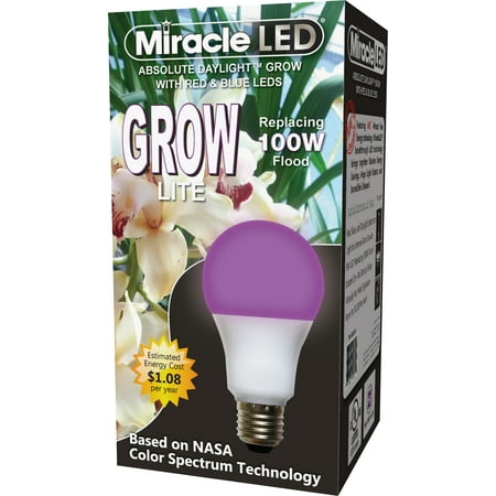

Miracle LED RED and BLUE Spectrum LED Grow Lite Replaced 100W