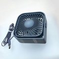thumbnail image 1 of Mini Table Fan - Rechargeable Fan - Handheld Fan Blue - Floor Fan, 3 Speeds, 1 of 4