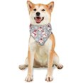 thumbnail image 2 of Christmas Dog Bandanas Boy Holiday Snowman Triangle Handkerchief Soft Pet Bandana Washable Triangle Scarf Easy Carry, 2 of 3