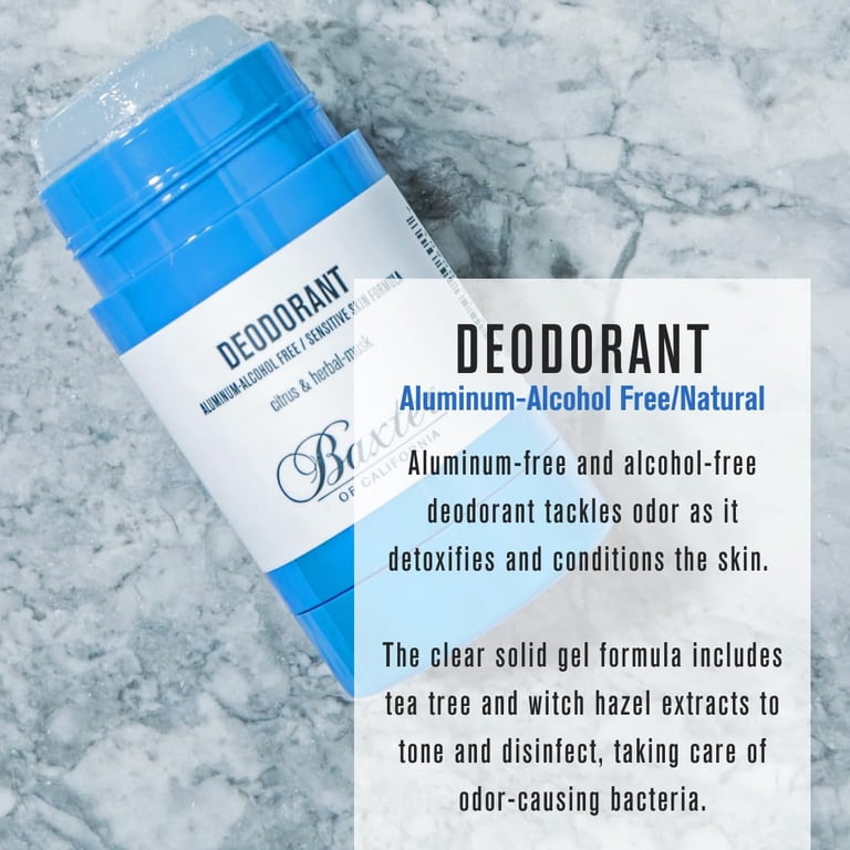 Baxter of California Aluminum-Free Deodorant, Citrus & Herbal photo 8