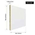 thumbnail image 3 of FEAT Wood Gesso Artist Painting Panel Primed Extra Smooth 16"x16", 1.57" Cradle for Tempera Painting, 3 of 5