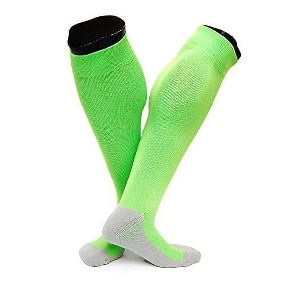 Lovely Annie Women's 1 Pair Knee High Sports Socks Size M XL0020-01Green