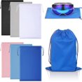 thumbnail image 1 of 6 Pieces Microfiber Ski Goggle Bag Protection Bag For Snow Goggle Ski Goggle Storage 10 X4 Inch, 1 of 5