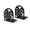 D, variant on LNOGEUPG Metal Bookends for Shelves, 6.88x4.72x3.34 Inch Modern Decorative Heavy Duty Study Book Support Stoppers for Office, Desk, Shelf, Room Cast Iron Simple Tall Bookends, 1 Pair