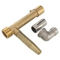 thumbnail image 1 of Llave De Válvula De Entrada De Agua, Llave De Válvula De Acoplamiento Rápido De Rosca Macho G1 Eficiente De Alta Resistencia Para Granja Para Exteriores, 1 of 8