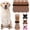khaki, variant on Non Slip  Socks Shoes to  Licking Paws and , Winter  Booties for Cold Pavement & Hardwood Floors,  Grip Booties for Small Medium Large Senior Dogs