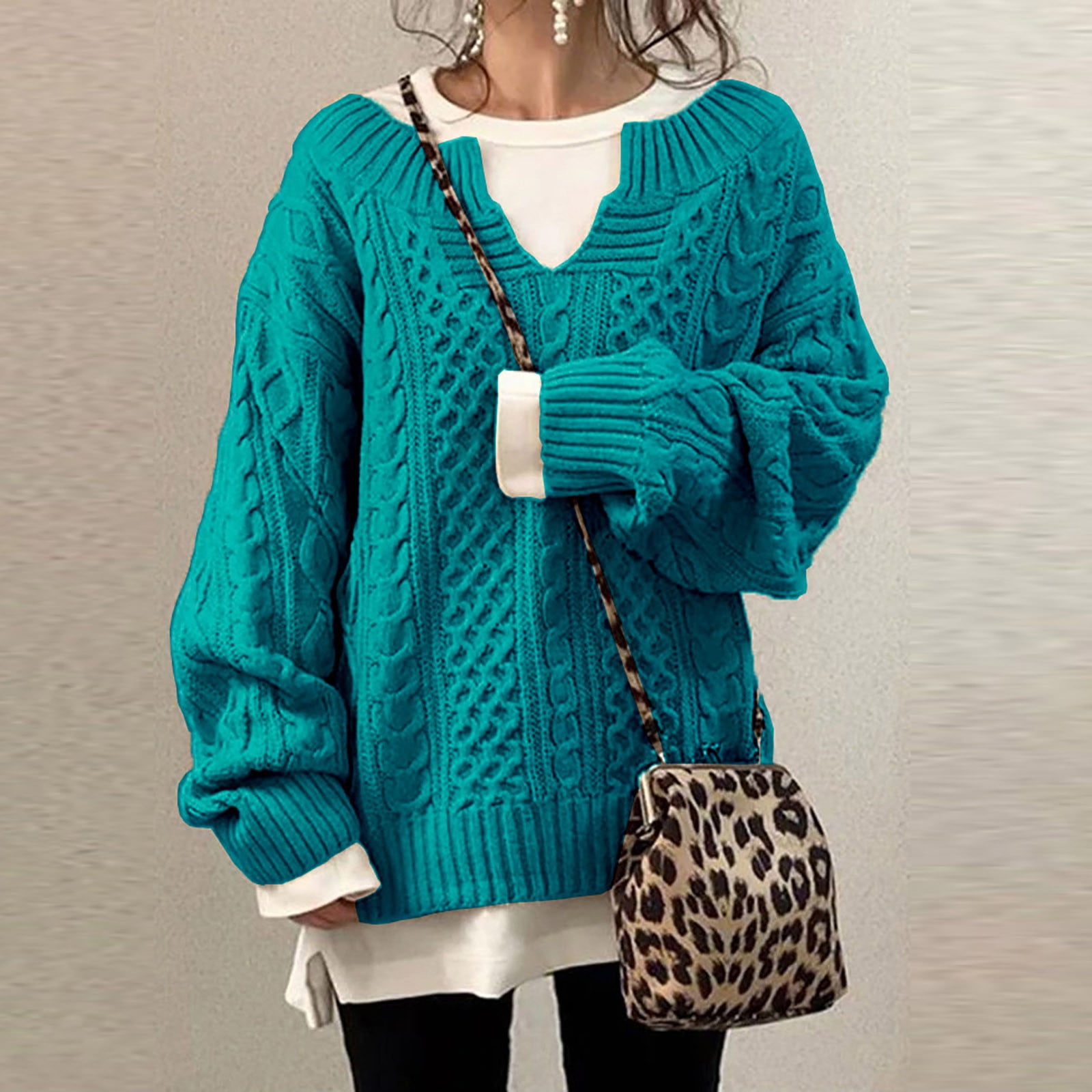 GRECERELLE Cardigan d'été léger à manches longues pour femme - Élégant et fin - Col rond - Pull décontracté - Gilet en tricot classique - Avec boutons, Blanc., XXL