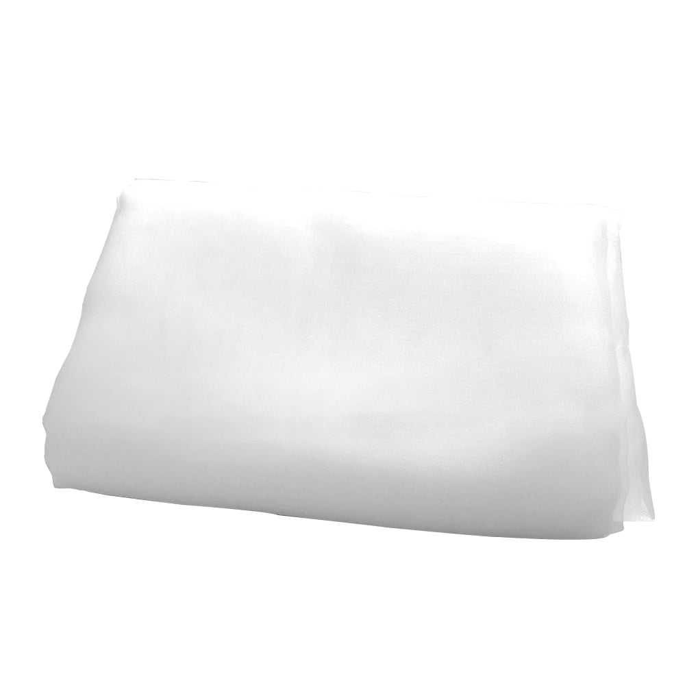 Indoor/Outdoor Mosquito Netting Curtain 63 in. x 108 in. White (2 Panel)