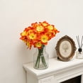 thumbnail image 6 of Artificial Daffodils Flowers Bouquet – Realistic Silk Narcissus Florals for Home Decor Wedding Party Office, No Maintenance, Lifelike, Versatile Decoration Orange, 6 of 6