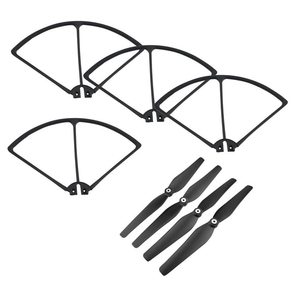 Hélice + Tren de Aterrizaje + de Protección de Apoyo para X5SC X5SW Drone Quadcopter , HS100 MQ001 T35 control remoto Negro 3 Hugo Hélice RC Drone