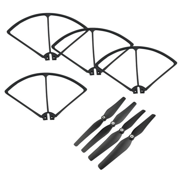 Hélice + Tren de Aterrizaje + de Protección de Apoyo para X5SC X5SW Drone Quadcopter , HS100 MQ001 T35 control remoto Negro 3 Hugo Hélice RC Drone