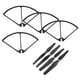 thumbnail image 1 of Hélice + Tren de Aterrizaje + de Protección de Apoyo para X5SC X5SW Drone Quadcopter , HS100 MQ001 T35 control remoto Negro 3 Hugo Hélice RC Drone, 1 of 10