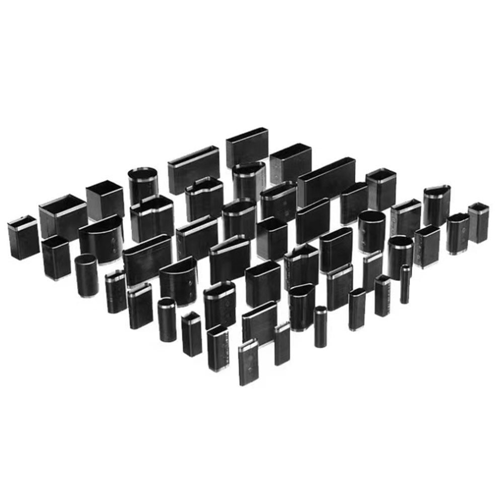 24/39/52/55 Pcs Hollow Punch Cutter Tools Kit Stainless Steel Leather Punching Die Cutting Mold Manual Hole Puncher Set
